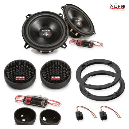 Pachet difuzoare Peugeot 807 (E) 2008-2014 Audio System MX componente dedicate uși față