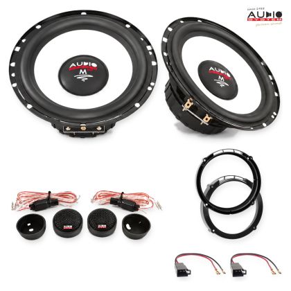 Pachet difuzoare Seat Leon (1P) 2005-2012 Audio System M-Series componente dedicate uși față
