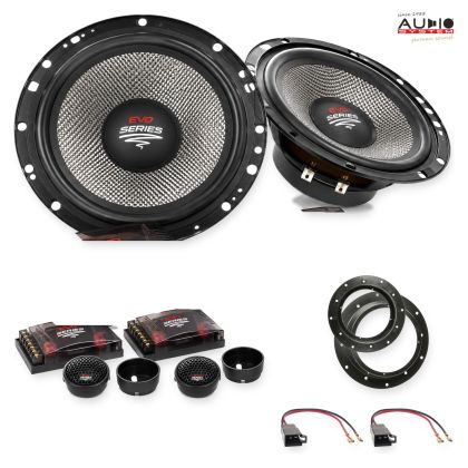 Pachet difuzoare Skoda Octavia II (1Z) 2004-2013 Audio System RADION componente dedicate uși față
