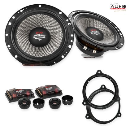Pachet difuzoare Smart fortwo (453) 2014-2019 Audio System RADION componente dedicate uși față