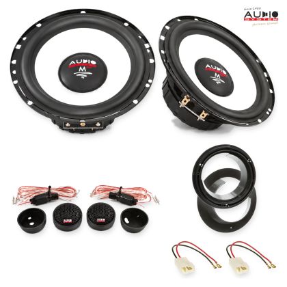 Pachet difuzoare Suzuki SX4 (EY/GY) 2009-2014 Audio System M-Series componente dedicate uși față