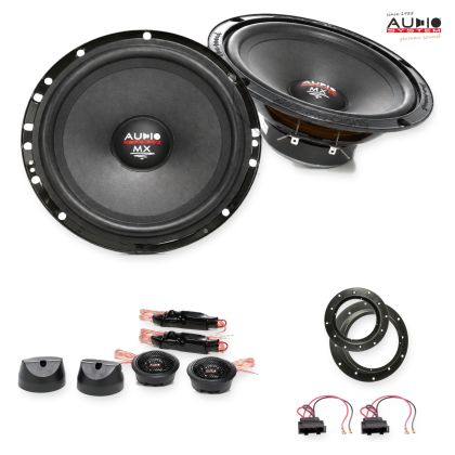 Pachet difuzoare VW Caravelle (7H) 2009-2015 Audio System MX componente dedicate uși față