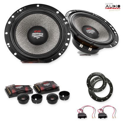 Pachet difuzoare VW Golf VI (1KM) 2009-2013 Audio System RADION componente dedicate uși față