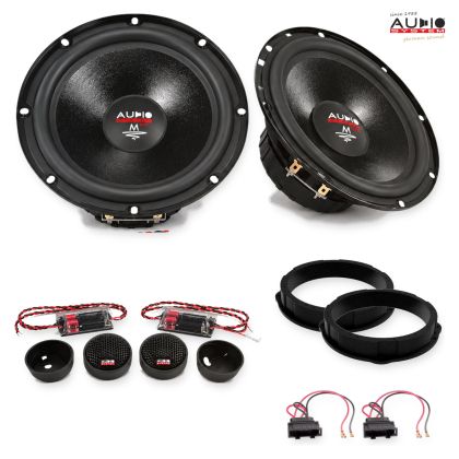 Pachet difuzoare VW T-Roc 2017-2021 Audio System M-Series componente dedicate uși față