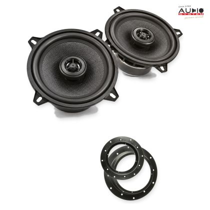 Pachet difuzoare VW Touareg I (7L) 2002-2010 Audio System MX coaxiale dedicate uși spate