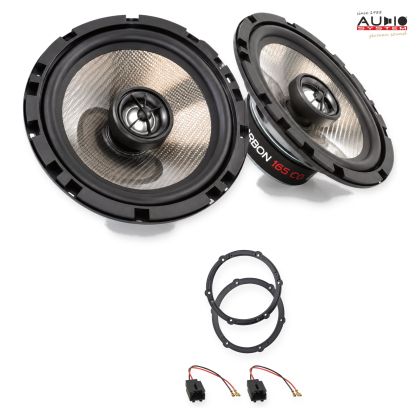Pachet difuzoare Citroen Berlingo 2018-2021 Audio System CARBON coaxiale dedicate uși spate