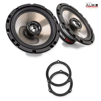 Pachet difuzoare Ford F150 2014-2020 Audio System CARBON coaxiale dedicate uși spate
