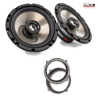 Pachet difuzoare Hyundai Tucson 2010-2022 Audio System CARBON coaxiale dedicate uși spate