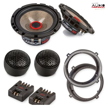 Pachet difuzoare Hyundai i30 (GD) 2012-2016 Audio System CARBON componente dedicate uși față