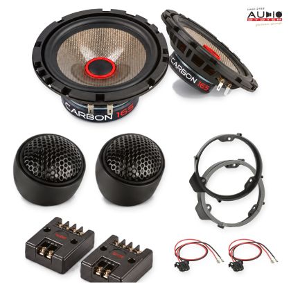 Pachet difuzoare Mercedes A-Klasse (W176) 2012-2018 Audio System CARBON componente dedicate uși față