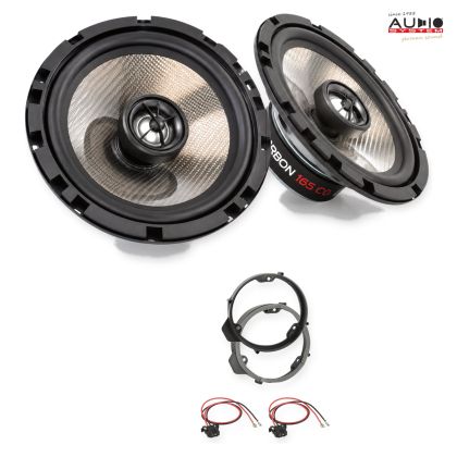 Pachet difuzoare Mercedes A-Klasse (W177) 2018-2021 Audio System CARBON coaxiale dedicate uși spate