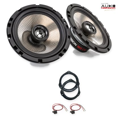 Pachet difuzoare Mercedes C-Klasse (W204) Sedan 2007-2013 Audio System CARBON coaxiale dedicate uși spate