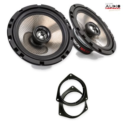 Pachet difuzoare Toyota Aygo X (AB7) 2021-2023 Audio System CARBON coaxiale dedicate uși spate