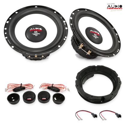 Pachet difuzoare Audi A3 (8V) 2016-2020 Audio System M-Series componente dedicate uși spate