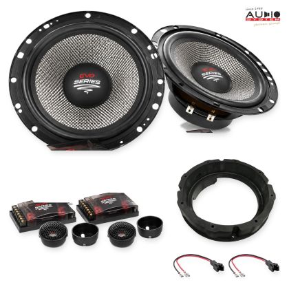 Pachet difuzoare Audi A4 (B8) 2008-2015 Audio System RADION componente dedicate uși spate