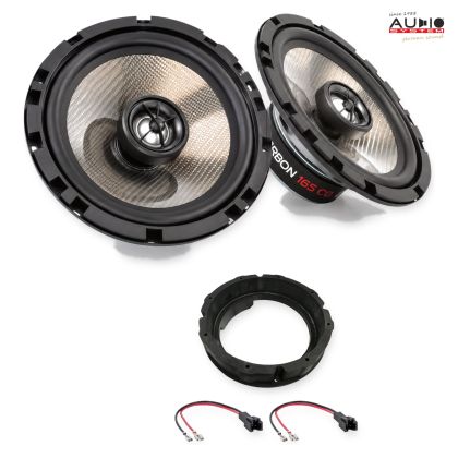Pachet difuzoare Audi Q3 Sportback (F3) 2019-2023 Audio System CARBON coaxiale dedicate uși spate