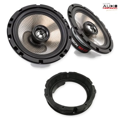 Pachet difuzoare Porsche Macan (95B) 2014-prezent Audio System CARBON coaxiale dedicate uși spate