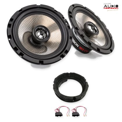 Pachet difuzoare VW Golf VIII (CD) 2019-prezent Audio System CARBON coaxiale dedicate uși spate
