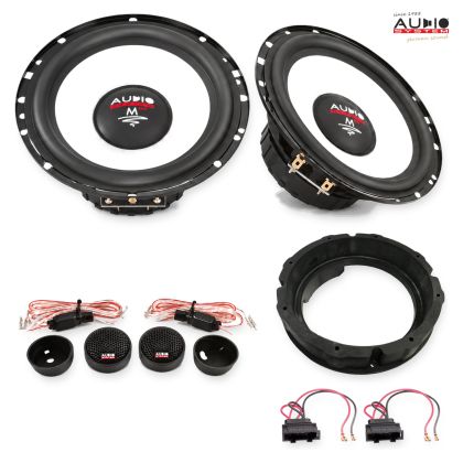 Pachet difuzoare VW T-Roc (A1) 2017-prezent Audio System M-Series componente dedicate uși spate