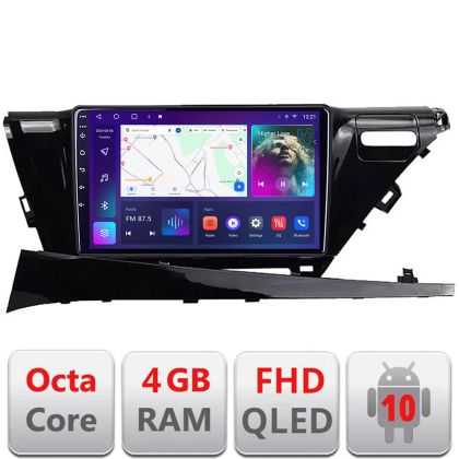 Navigatie Toyota Camry 2017-2021 V1 Android Ecran QLED octa core 4+64 carplay android auto kit-camry-2018+EDT-E310V3