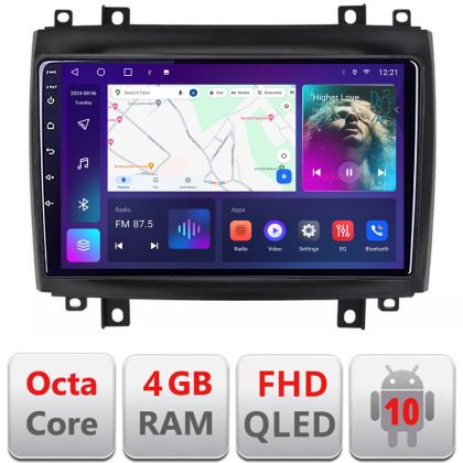 Navigatie Cadillac CTS intre anii 2003-2007 Android Ecran QLED octa core 4+64 carplay android auto KIT-CTS+EDT-E310V3