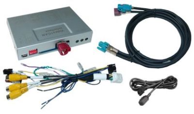 Interfata video camera fata si camera spate pentru VW TOUAREG ecran de 15"