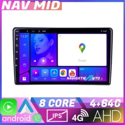 Navigatie Toyota Auris 2007 2013 KIT auris 2013 EDOTEC-LITE Android Ecran 720P Octa Core 4 64 Carplay