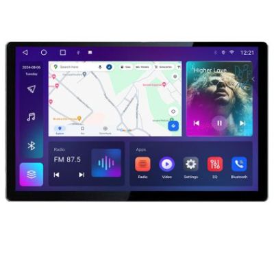 Navigatie Toyota Corolla 2017-2018 Qled 2K Octa Core 4+64 LTE 4G DSP Wifi 5Ghz android auto carplay radio gps internet EDT-E413-2K