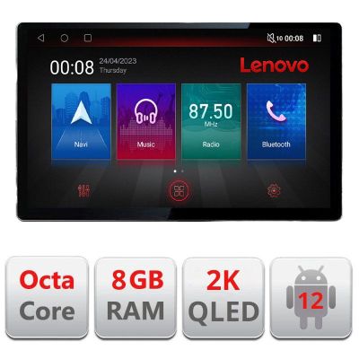 Navigatie Toyota RAV4 N-018 ecran 13" 2K 8+128 Android Waze USB Navigatie 4G 360 Toslink Youtube Radio KIT-018+