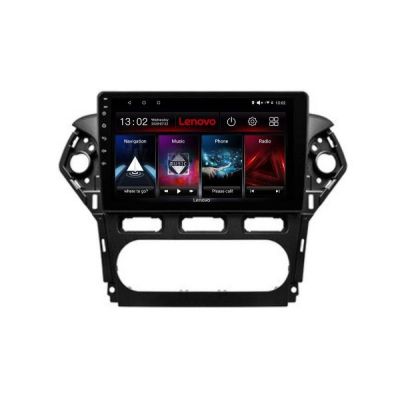 Navigatie Ford Mondeo 2010-2014 Lenovo Kit-MONDEO-CLIMA 8 core QLED 2K 4+64 360 Android Waze USB Navigatie Internet Youtube Radio