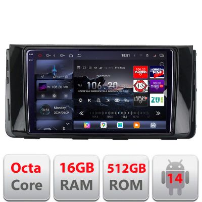 Navigatie Hyundai H350 2016- Android radio gps internet 8 core QLED 2K 12+256GB 360 Edotec