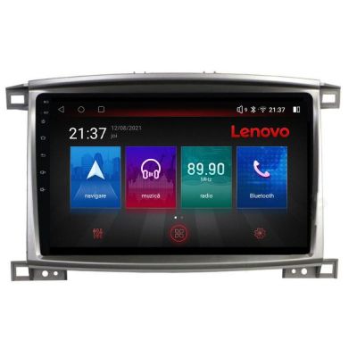 Navigatie Toyota Land Cruiser L100 2002-2008 Lenovo Kit-L100 8 core QLED Qualcomm 4+64 360 Android Waze USB Navigatie Internet Youtube Radio