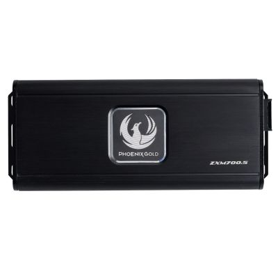 Amplificatoare Phoenix Gold  ZXM700.5 4 x 100 + 350 watts, în 2 sau 4 Ohm, clasa D, 5 canale