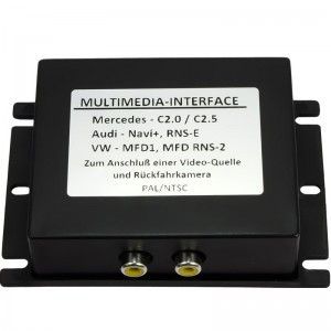 Interfață Multimedia C1-RNSE cu o intrare audio video pentru Audi și Seat