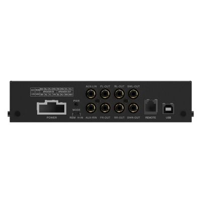 Amplificator cu DSP auto Goldhorn DSPA 206 6 canale 200 Watts max BT