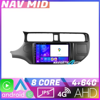 Navigatie Kia Rio 2011 2013 KIT 204 EDOTEC-LITE Android Ecran 720P Octa Core 4 64 Carplay