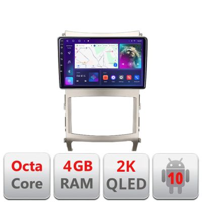 Navigatie Hyundai IX55 Android ecran Qled 2K Octa core 4+32 Kit-ix55+EDT-E409-2K