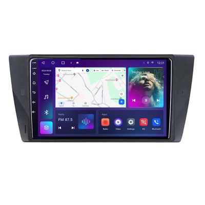 Navigatie BMW Seria 3 E90 B-095 Android Ecran QLED octa core 4+64 carplay android auto KIT-095+EDT-E309V3