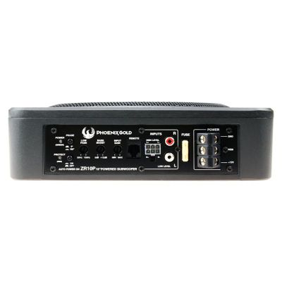 Subwoofer activ sub scaun Phoenix Gold, 200 W RMS, 400 W Max, difuzor 10”