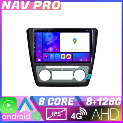 Navigatie Skoda Yeti 2009 2014 KIT YETI EDOTEC-LITE Android Ecran 720P Octa Core 8 128 Carplay