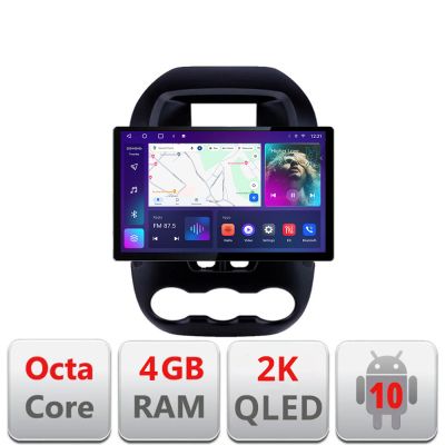 Navigatie Ford Ranger 2011- Qled 2K Octa Core 4+64 LTE 4G DSP Wifi 5Ghz android auto carplay radio gps internet EDT-E413-2K