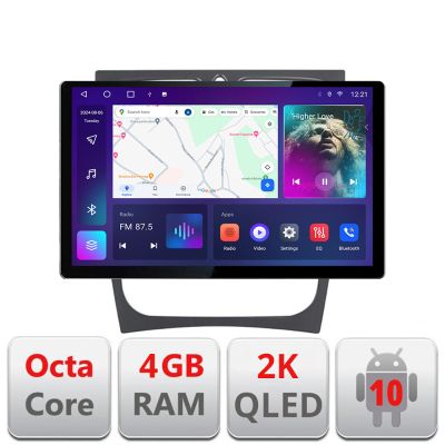 Navigatie dedicata Mercedes C W203 2000-2004 N-clk Edonav ecran 13" 2K 4+32 Android Waze USB Navigatie 4G 360 Toslink Youtube