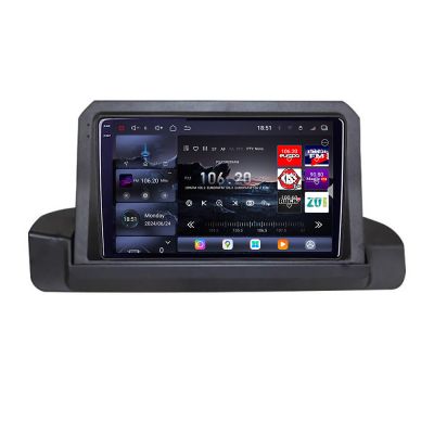 Navigatie BMW Seria 3 E90 fara ecran de fabrica 2005-2012 8 core QLED 2K 12+256GB 360 Android Waze USB Navigatie Internet Youtube Radio Edotec