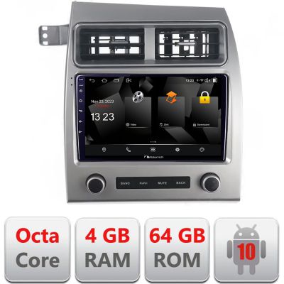 Navigatie Audi Q7 2005-2015 Nakamichi NAM5510 Qled Octa Core 720p 4+64 DSP 360 camera carplay android auto