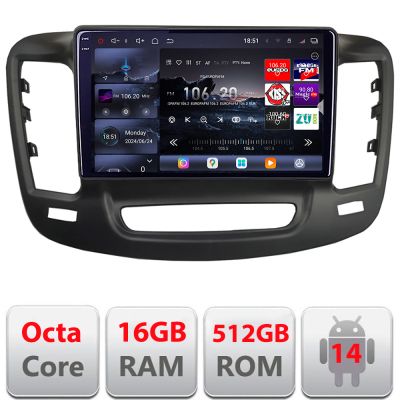 Navigatie Chrysler 200 2015-2019 Android radio gps internet 8 core QLED 2K 12+256GB 360 Edotec