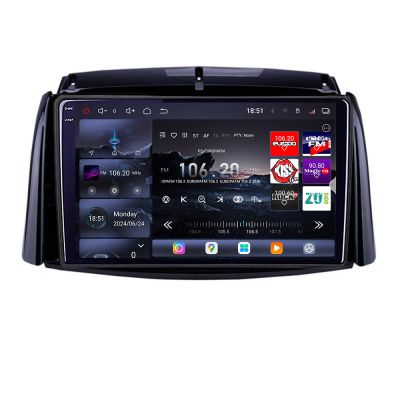 Navigatie Renault Koleos 2009-2016 Edotec Kit-KOLEOS 8 core QLED 2K 12+256GB 360 Android Waze USB Navigatie Internet Youtube Radio