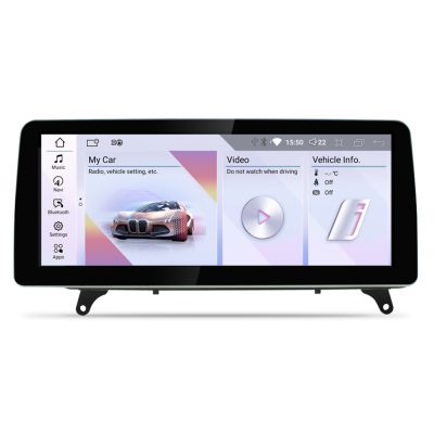 Navigatie BMW X5 X6 E70 E71 2009-2012 cu ecran CIC Android ecran 12.3" 8+128 4G BT