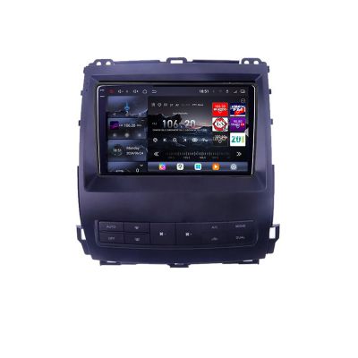 Navigatie Toyota Prado J120 2002-2009 Edotec Kit- j120 8 core QLED 2K 12+256GB 360 Android Waze USB Navigatie Internet Youtube Radio
