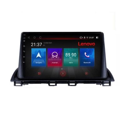 Navigatie Mazda 3 2014-2019 Lenovo Kit-463 8 core QLED Qualcomm 4+64 360 Android Waze USB Navigatie Internet Youtube Radio