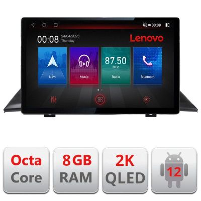 Navigatie BMW X3 2004-2012 N-083 ecran 13" 2K 8+128 Android Waze USB Navigatie 4G 360 Toslink Youtube Radio KIT